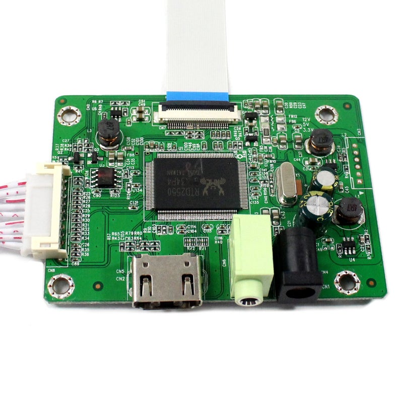 LCDBOARD لوحة تحكم السائق لشاشة LCD بحجم 11.6'' 13.3'' 14'' 15.6'' بدقة 1920x1080 30 دبوس eDP (غير متوافقة مع 1366x768)  - Image 4